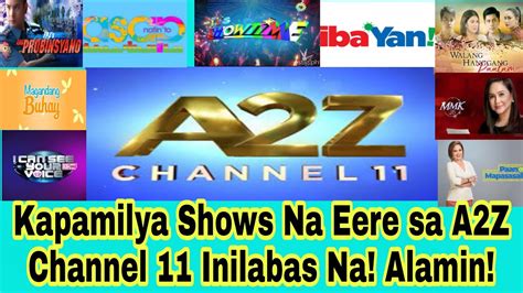 a2z channel 11|channel 11 program schedule.